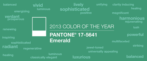 The Pantone Color of the Year: Emerald Wedding #PreppyPlanner