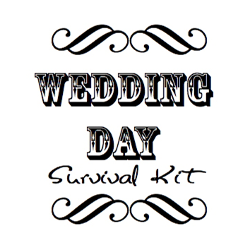Wedding Wednesday: Wedding Day Survival Kit #PreppyPlanner