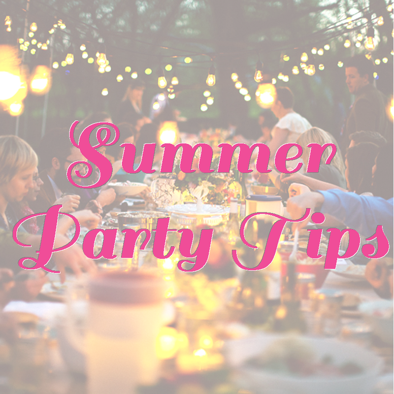 Summer Party Tips #PreppyPlanner