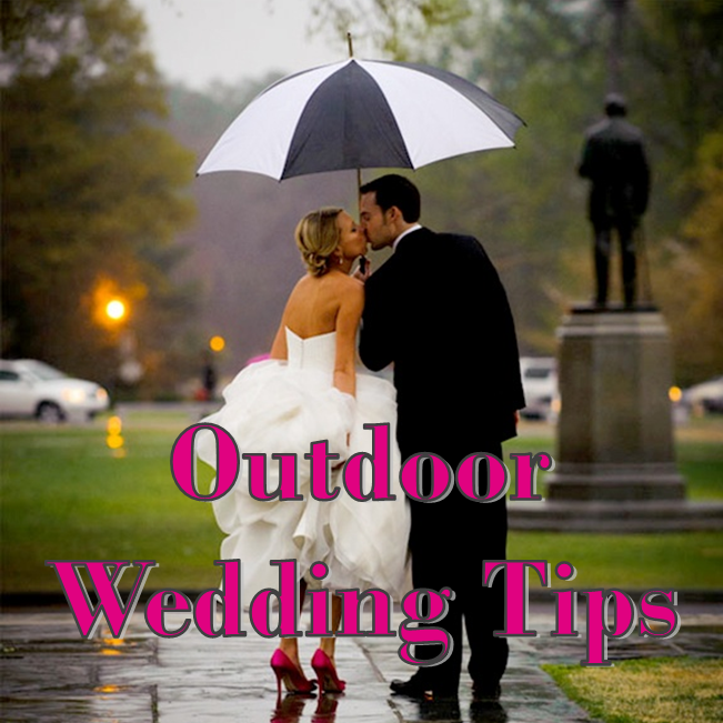 Wedding Wednesday: Outdoor Wedding Tips #PreppyPlanner