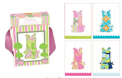 Lilly “Oh Shift” Party: use shift note cards for the menu, place card and party favor #PreppyPlanner