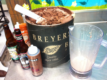 Beer Milkshake recipe from Charleston's RiverDogs #PreppyPlanner