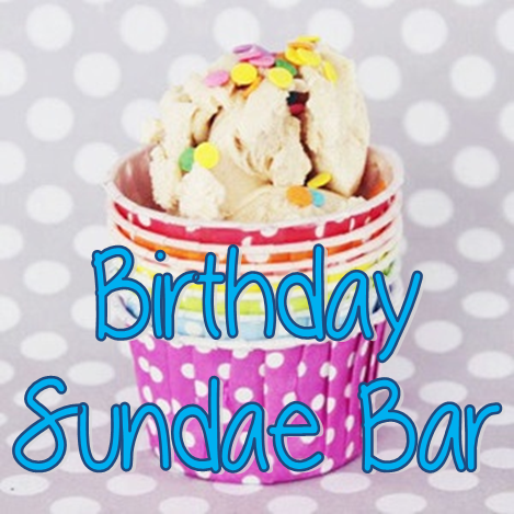 Birthday Sundae Bar #PreppyPlanner
