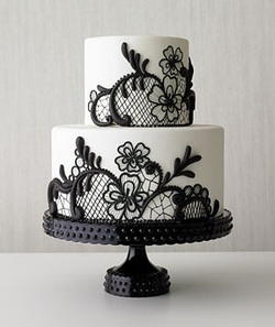 Wedding Wednesday: Lace Wedding Cakes #PreppyPlanner