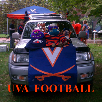 UVA football tailgate party #PreppyPlanner