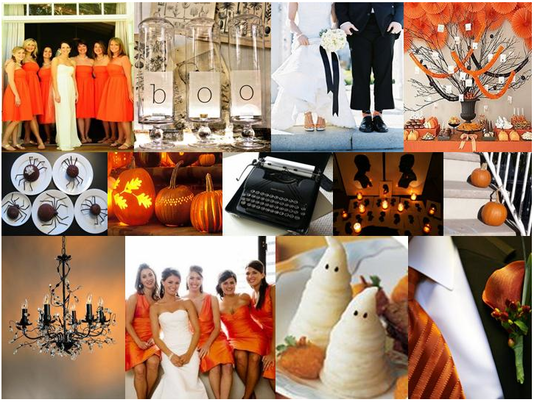 Halloween Wedding Theme ideas #PreppyPlanenr