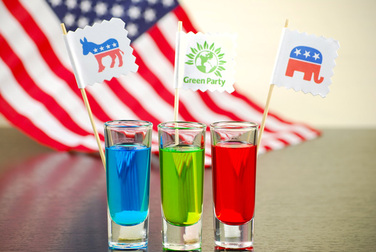 serve festive Election Day shooters and maybe even make a game out of it (you make the rules) #PreppyPlanner