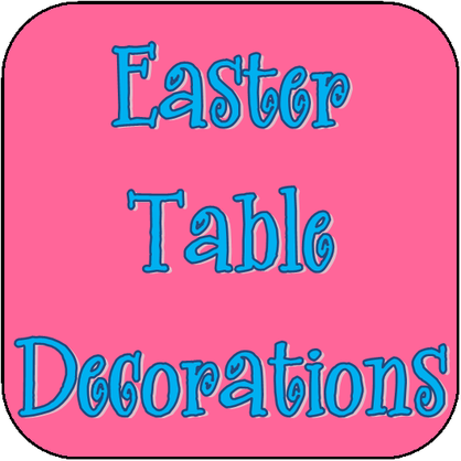 Easter Table Decorations #PreppyPlanner
