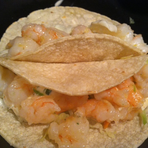 Pinterest Recipes: Shrimp Tacos with Cilantro Lime Sauce #PreppyPlanner