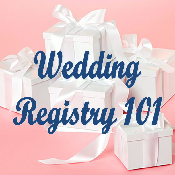 Wedding Wednesday: Registry 101 #PreppyPlanner