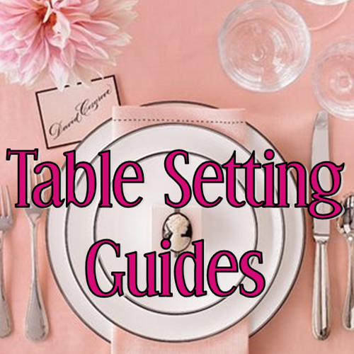 Wedding Wednesday: Table Setting Guides #PreppyPlanner