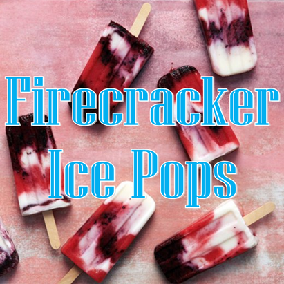 Firecracker Ice Pops from Martha Stewart #PreppyPlanner