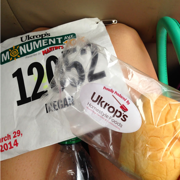 Spring Photo Diary: Ukrop's white house rolls were my post-race medal #PreppyPlanner