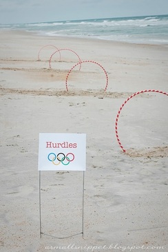 olympic birthday games from A Small Snippet blog #PreppyPlanner