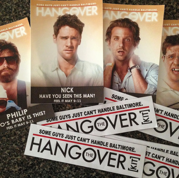 Bachelor Favor Bags: The customized Hangover Kit labels #PreppyPlanner