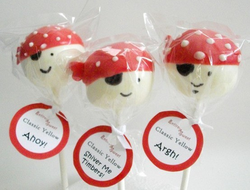 amazingly decorate pirate cake pops from etsy store Entirely Sweet #PreppyPlanner