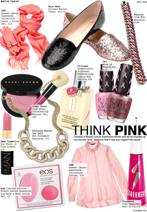 so many different ways that you can shop pink in support of National Breast Cancer Awareness Month #PreppyPlanner