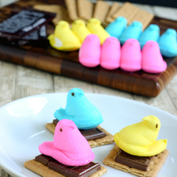 The perfect Easter treat: PEEPS S'Mores #PreppyPlanner