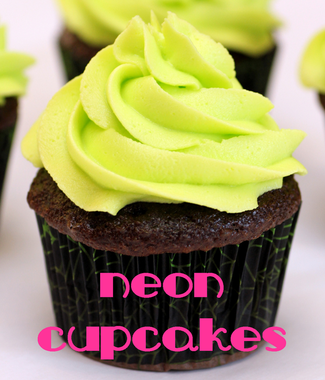 neon cupcakes #PreppyPlanner