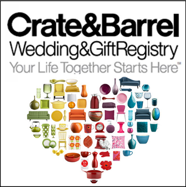 Wedding Registry: Crate & Barrel #PreppyPlanner