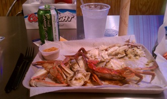 Amazing blue crabs from I Got Your Crabs in OBX #PreppyPlanner