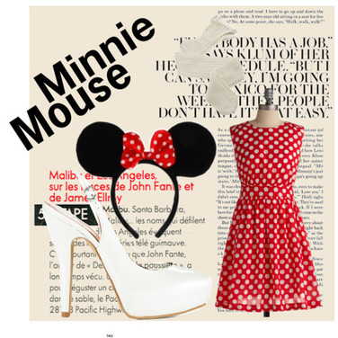 Ten Halloween Costume Ideas: Disney Characters – Minnie Mouse #PreppyPlanner