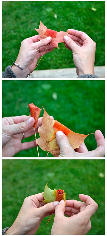 DIY on how to make your leaf floral bouquet #PreppyPlanner
