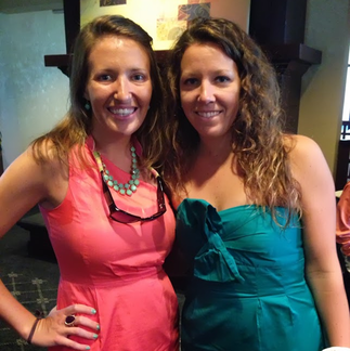 A Wedding Weekend: my sister and I at the reception #PreppyPlanner