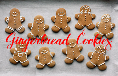 Great recipe for making delicious gingerbread cookies #PreppyPlanner