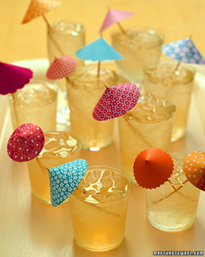 Summer Party Crafts: Drink Umbrellas #PreppyPlanner